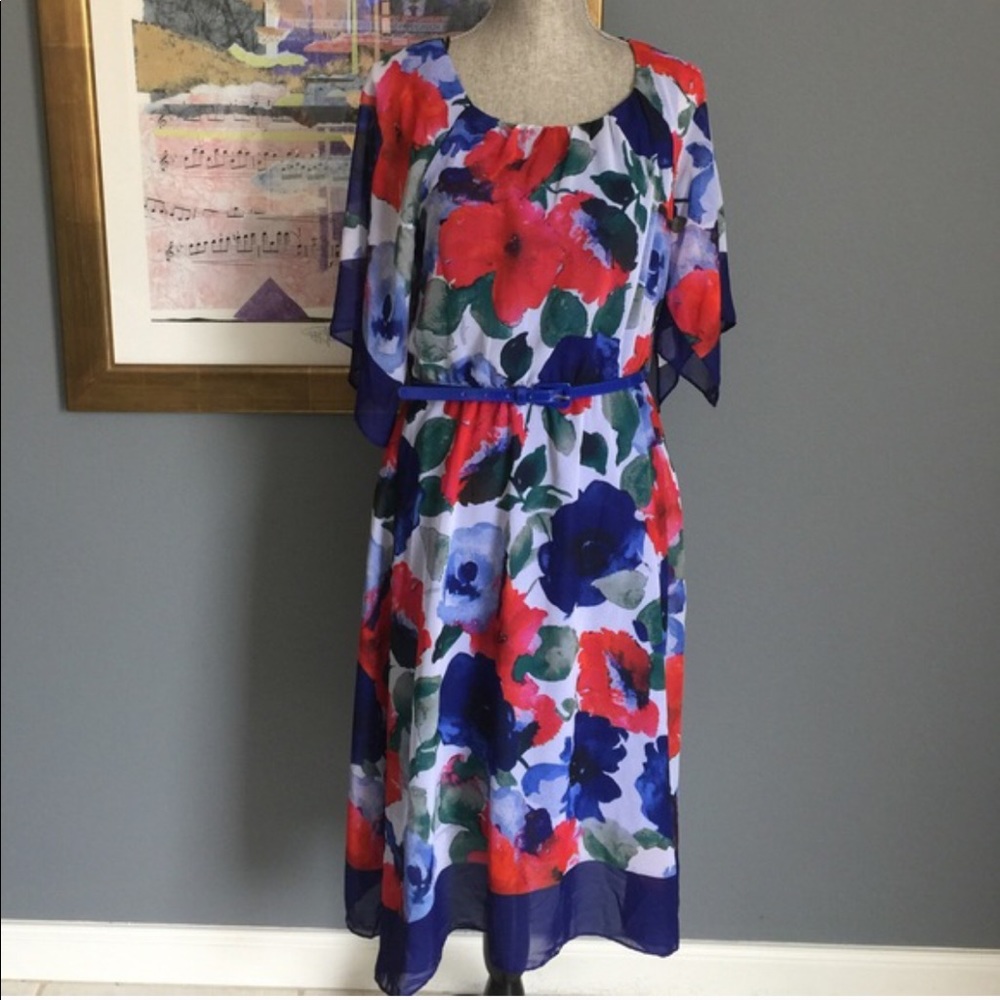 Rabbit Rabbit Rabbit Floral Dress Sizes